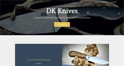 Desktop Screenshot of dkknives.com