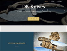 Tablet Screenshot of dkknives.com